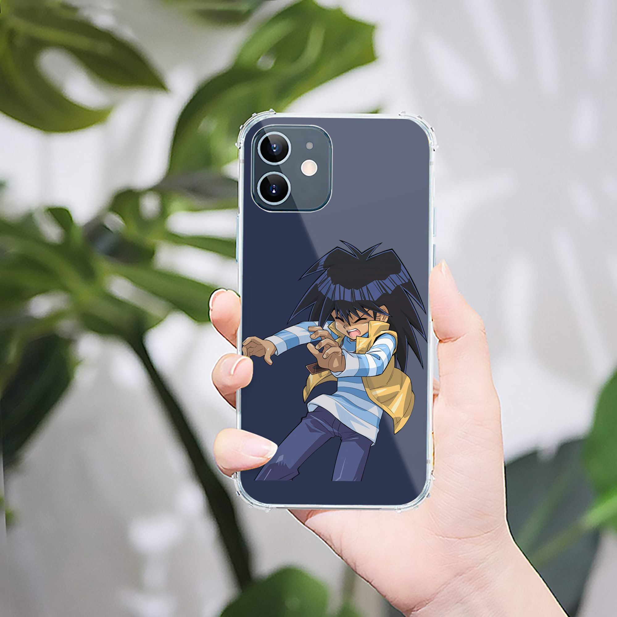 （画像用） 遊☆戯☆王 Yu-Gi-Oh! 【iPhone 12シリーズ対応】透明スマホケース（クリアソフトケース）